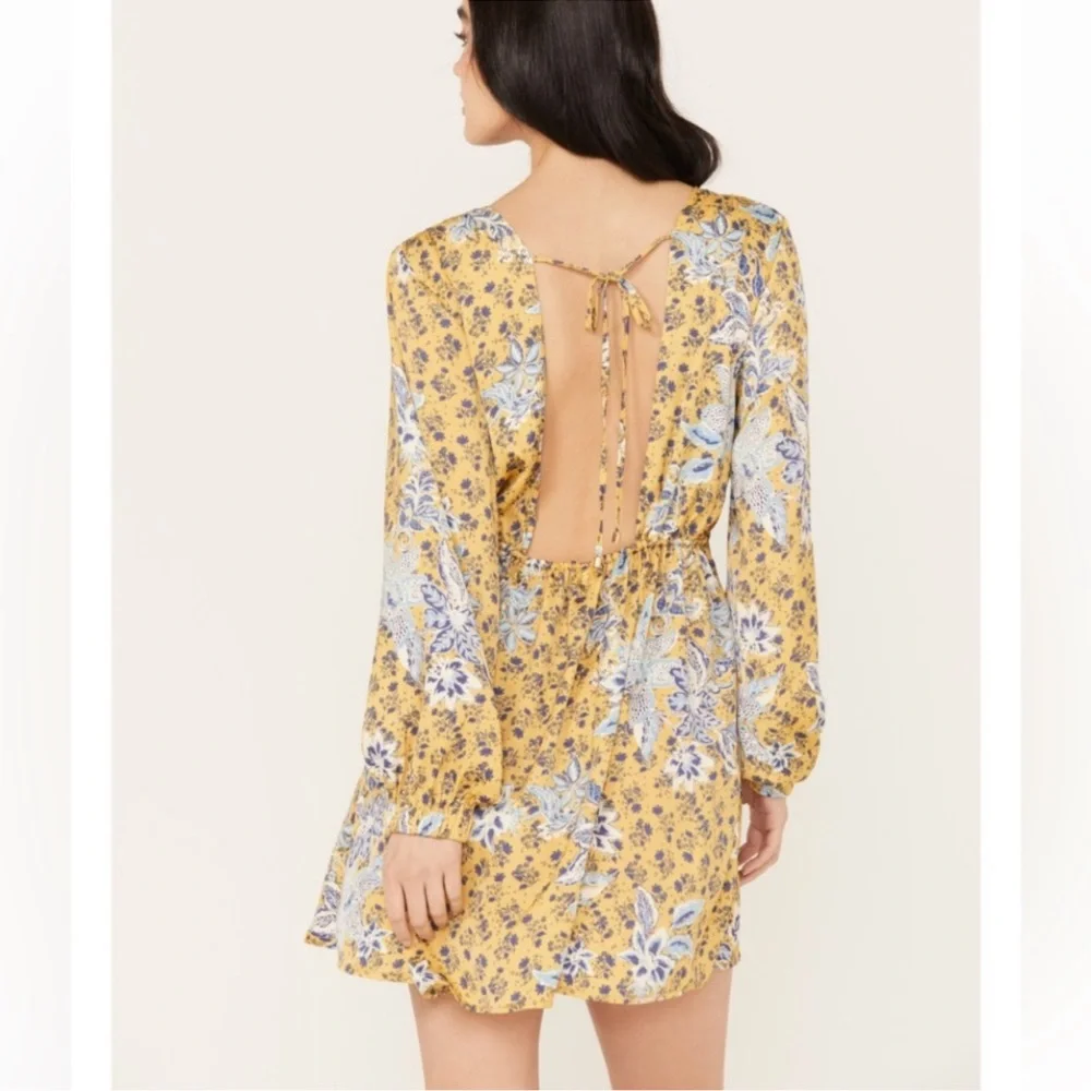 Free People Mini Dress with Side Pockets Brand New
